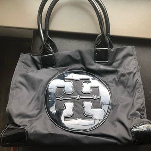 Tory Burch Ella Tote - Black Patent